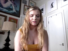 Cul, Gros cul, Blonde, Éjaculation interne, Tir de sperme, Petite amie, Hd, Pov