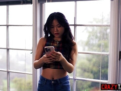18, アジア人, 茶髪の, 巨乳な, Hd, レズビアン, なめる, 淫乱熟女