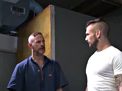 In den arsch, Grosser schwanz, Blasen, Arzt, Gruppe, Hardcore, Muskel, Orgie