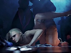 3d, アナル, 黒人, 黒人, 乱交, 目瞪口呆, ハードコア, オッパイの
