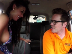 Fake Driving School Posh cheating wife with great tits
