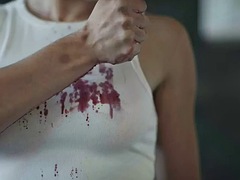 Blasen, Paar, Erotisch, Flashen, Handjob, Küssen, Ehefrau