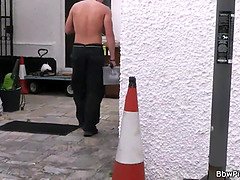 Schönheit, Blondine, Blasen, Kehlenfick, Milf, Mutti, Realität, Stiefmutter