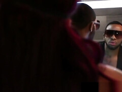 Curvy Jasmeen LeFleur Binds & Bangs BBC Rome Major!
