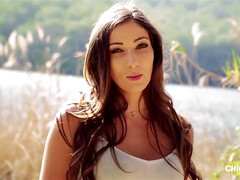 Arsch, Grosser schwanz, Blasen, Natürlich, Orgasmus, Im freien, Muschi, Tätowierung