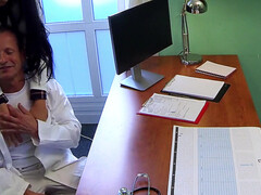 Amateur, Sucer une bite, Médecin, Léchez, Infirmière, Chatte, Plan cul à trois, Uniforme