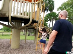 18 años, Al aire libre, Pene, Pequeña, Coño, Realidad, Afeitado, Adolescente