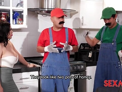 デカ尻, デカパイ, 茶髪の, 巨乳な, ハードコア, ラティーナ, 母, オッパイの