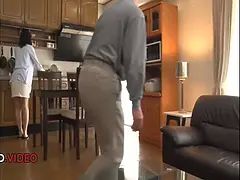 Asiatisch, Blasen, Besamung, Spermaladung, Hd, Japanische massage, Reif, Schreiend