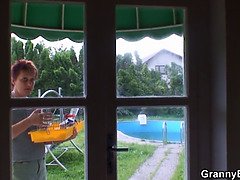 フェラチオ, お婆さん, Hd, 人妻の, 熟年, 現実, 馬乗り, 妻