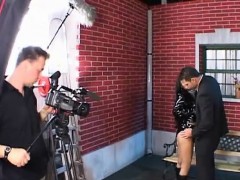 フェラチオ, 茶髪の, イく瞬間, 指いじり, 公共