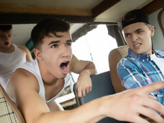 Road trip comes with anal sex whenever they please