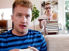 お尻, デカ尻, ブロンド, フェラチオ, 浮気者, ハードコア, 馬乗り, ティーン