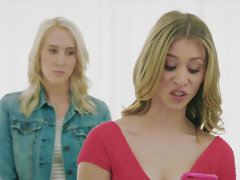 Noire, Blonde, Brunette brune, Faciale, Groupe, Énorme, Interracial, Mère que j'aimerais baiser