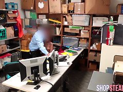 フェラチオ, 茶髪の, 捕まる, ハードコア, お仕置き, 叫ぶ, タトゥー, ユニフォーム