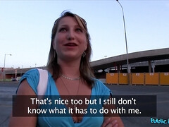 Amateur, Mamada, Engañando, Mamá, Dinero, Al aire libre, Pov, Público