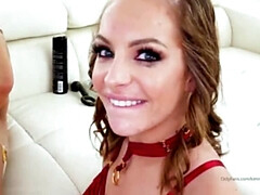 アナル, お尻, ディルド, レズビアン, オマンコ, 三人, おもちゃ