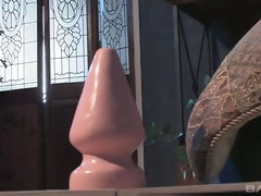In den arsch, Masturbation, Realität, Solo, Tätowierung, Spielzeuge
