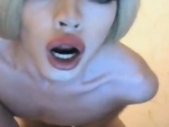Leie, Masturbation, Transfrau, Netzkamera