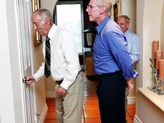 18 ans, Gros seins, Blonde, Sucer une bite, Grandpère, Groupe, Hard, Adolescente