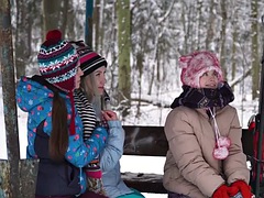 Любители, Пальцем, Лесбиянка, Трусики, Бритые, Сюрприз, Тату, Сиськи