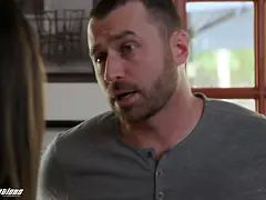 アジア人, デカ尻, デカパイ, フェラチオ, 茶髪の, 顔射, 淫乱熟女, ストッキング