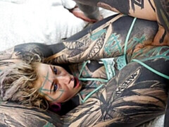 Beautiful big-ass chick Anuskatzz is enjoying anal fuck so much