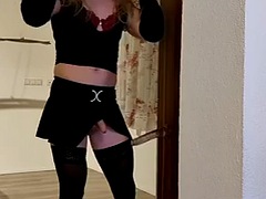 In den arsch, Blondine, Crossdresser, Süss, Lingerie, Masturbation, Transfrau, Jungendliche (18+)
