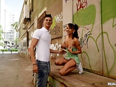 Verga grande, Mamada, Morena, Estilo perrito, Latina, Flaco, Adolescente, Tetas