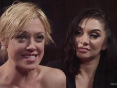 Anaal, Blond, Seksspeelgoed, Electro, Dominante vrouw, Vernedering, Straf, Kut duiken