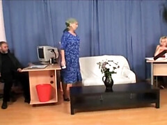 18 jaar, Blond, Schattig, Vrouw, Hd, Kantoor, Tiener, Trio