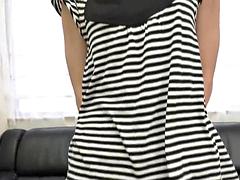 Slender Beautiful Busty Housewives who Came for AV interviews  : Part.1