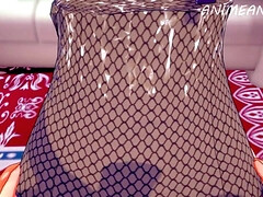 De Tsunade, Y Anko, Cachonda & Teniendo sex with a hot MILF in a homemade BDSM session