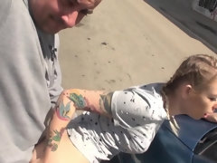 Rubia, Mamada, Estilo perrito, Pajear, Casero, Al aire libre, Pequeña, Prostituta