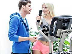 Grosser arsch, Grosser schwanz, Blondine, Blasen, Hundestellung, Natürlichen titten, Jungendliche (18+), Titten