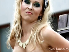Amateur, Rubia, Hd, Tacones, Casero