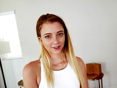 Blondine, Blasen, Spermaladung, Hd, Zierlich, Pov, Muschi, Titten