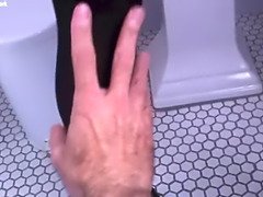 Fetisch, Handjob, Hd, Reif, Milf, Nylon, Toilette, Hure