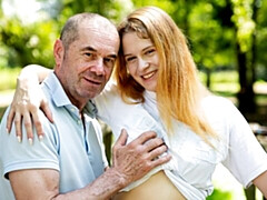 18 años, Rubia, Mamada, Estilo perrito, Sexo duro, Desnudo, Al aire libre