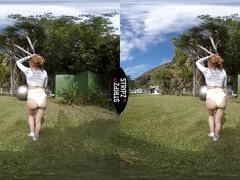 デカパイ, Hd, オナニー, アウトドア, ハメ撮り, 赤毛, 一人