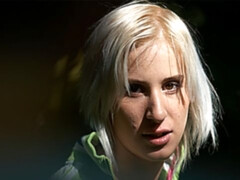 Blond, Pijpbeurt, Hondjeshouding, Handbeurt, Buiten, Mager, Strippen, Tiener