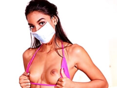 Leie, Schwarz, Handjob, Massage, Masturbation, Natürlichen titten, Titten, Spielzeuge