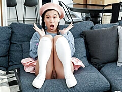 Азиатки, Большой член, Минет, Собачьи, Натуральные сиськи, Крошечные, Чулки, Сиськи