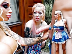 Gros seins, Sucer une bite, Poupée, 2 femmes 1 homme, Hd, Mère que j'aimerais baiser, Pisser, Rasée