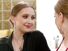 お尻, エロティック, 指いじり, レズビアン, ポルノスター, オマンコ, 赤毛, 濡れ