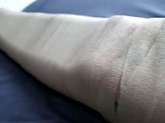 Amerikanisch, Sadomasochismus, Fesselspiele, Fetisch, Hd, Selbstgemacht, Socken, Gefesselt