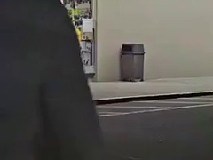 デカパイ, 女装男装, ディルド, ヒール, アウトドア, 一人, フェラする, オッパイの