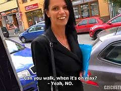 Braunhaarige, Hd, Reif, Öffentlich, Dürr, Erotischer film, Spielzeuge, Vibrator