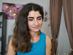 素人, 美女, 茶髪の, フェティッシュ, ジム, 筋肉, 一人, ウェブカメラ