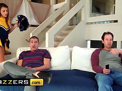 Engañando, Animadora, Sexo duro, Hd, Coño, Adolescente, Anal adolescente, Uniforme